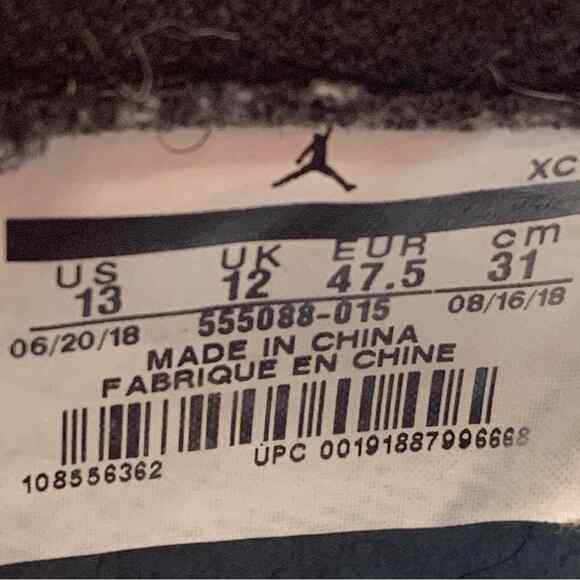 Jordan 1 Retro High OG \'A Star‎ Is Born\' 555088-015 Shoes Men’s Sz 13 main image 4
